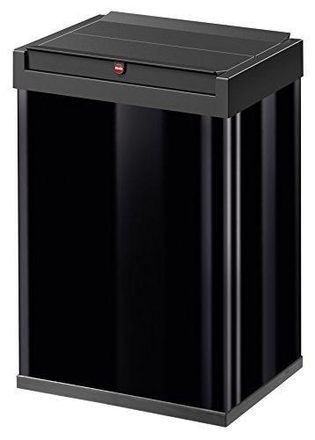 Hailo Big-box Swing Cubo De Basura Negro 35 Litros