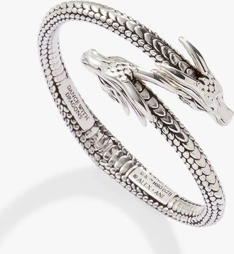Alex and Ani HOUSE OF THE DRAGON Cuff Bracelet in Silver at Nordstrom