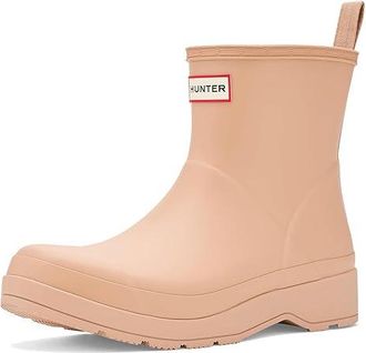 Hunter Play Shrt Scp Bt Womens Rain Boots Medium Natural : 11 M