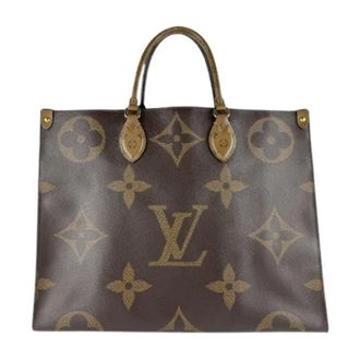 Louis Vuitton Pre-owned Tote Bags, female, Brown, Size: ONE SIZE Pre-owned Monogram Canvas Tote Bag