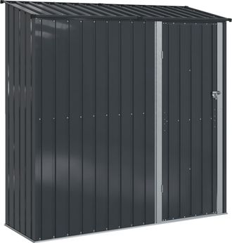 vidaXL Cobertizos De Jard&iacute;n Antracita 203,5 X 73 X 200 Cm Metal Vidaxl