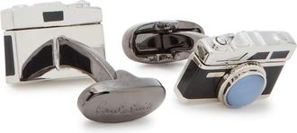 Paul Smith Camera Cufflinks - Silver - One Size