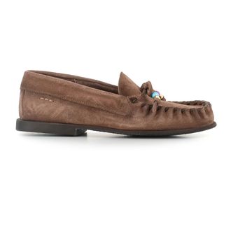 Alexander Hotto Loafers, female, Brown, Size: 7 1/2 US Loafer 69637