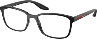 Prada PS 07Rv Optical Frame - Heren - Brillen - Zwart - 53 MM - Nylon - Accessoires