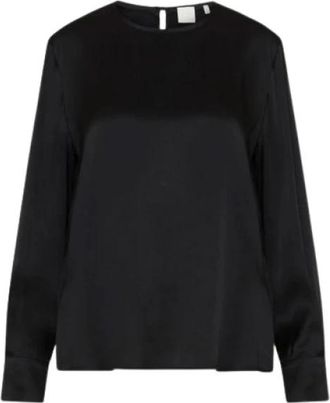 Marella Tops - Dames - Blouses - Zwart - XL - Overhemden