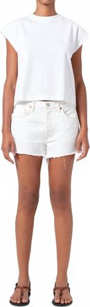 A Gold E Parker Vintage Cut Off Short In Repose