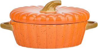 10 Strawberry Street Round Pumpkin Patch Covered Casseroles