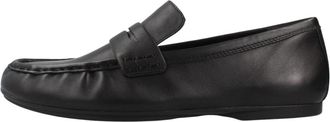 FitFlop Delicato Leren Loafers - Dames - Loafers - Zwart - 37 EU - Leer - Schoenen