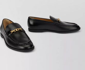 Tod's calfskin loafers