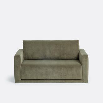 La Redoute Interieurs 2-zits slaapbank ribfluweel Hani