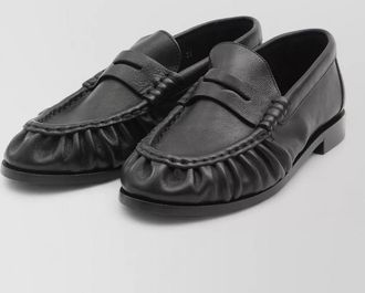 Saint Laurent leather loafers