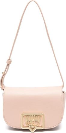 Chiara Ferragni Eyelike Gesp Schoudertas - Dames - Schoudertassen - Roze - ONE Size - Polyester - Tassen