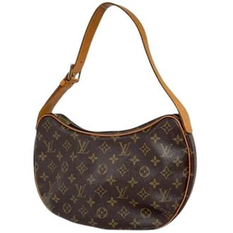 Louis Vuitton Pre-owned Shoulder Bags, female, Brown, Size: ONE SIZE Pre-owned Croissant MM Shoulder Bag