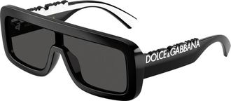 Dolce & Gabbana Dx 6013 Zonnebril - unisex - Zonnebrillen - Zwart - 54 MM - Accessoires