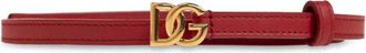 Dolce & Gabbana Belts - Dames - Riemen - Rood - 85 CM - Accessoires