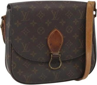 Louis Vuitton Pre-owned Canvas Cross Body Bag - Dames - Vintage Schoudertas - Bruin - ONE Size - Vintage