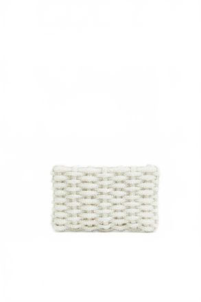 SIMKHAI Womens Morgan Clutch In Pearl