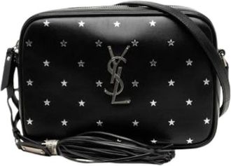 Saint Laurent Pre-owned Shoulder Bag - Dames - Vintage Schoudertas - Zwart - ONE Size - Leer - Vintage