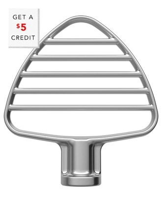 KitchenAid Stainless Steel Pastry Beater for Tilt Head Stand Mixers with $5 Credit