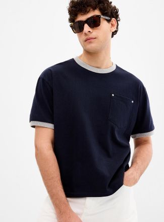 Le 31 Mens Riveted pocket T-shirt Imported from Seoul