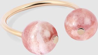 Ginette NY Bague Bubble Rhodochrosite