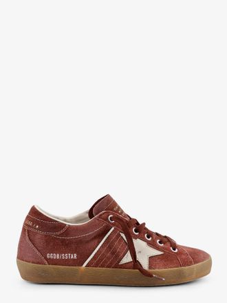 Golden Goose Sneakers Super star in suede con logo laterale - GOLDEN GOOSE DELUXE BRAND - gender_Woman