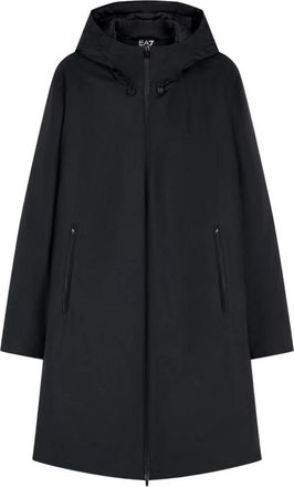 Emporio Armani Giacca Caban - - Coats - Uomo - Nero - 2XL