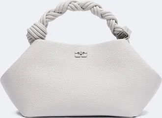 Ganni Bou Mini leather top-handle bag