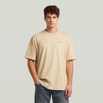 G-Star Relaxed Base T-Shirt - Beige - Heren