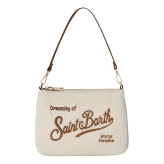 MC2 Saint Barth Bolso de mano Parisienne Mini de fieltro - Bags - Mujer - Beige - ONE SIZE