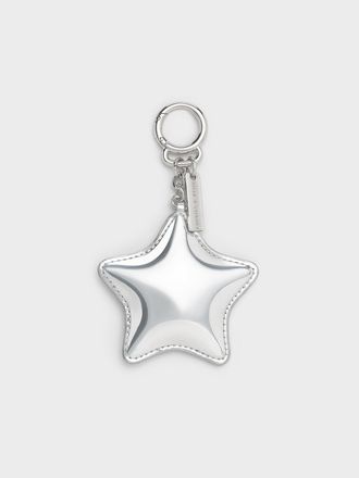 Charles & Keith Metallic Star Mirror Charm