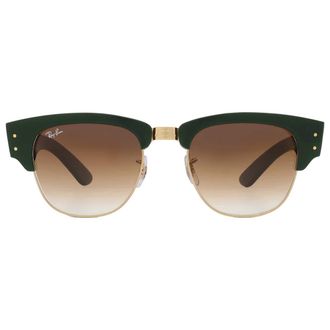 Ray-Ban Ray Ban Mega Clubmaster Brown Gradient Square Unisex Sunglasses RB0316S 136851 53