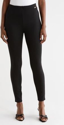 T Tahari Slim Leg Ponte Pants in Black at Nordstrom Rack, Size X-Small