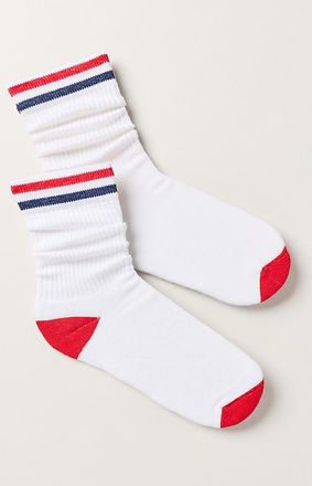 American Trench Striped Cuff Socks