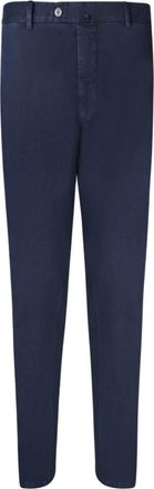 Dell'Oglio Suit Broeken - Heren - Nette broeken - Blauw - 4XL - Katoen - Broeken