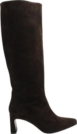Catwalk Dimitrov Heeled Boot - Dames - Laarzen met Hak - Bruin - 39 EU - Schoenen