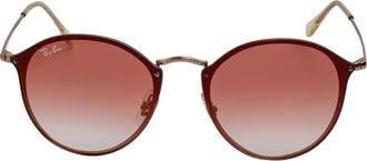 Ray-Ban Blaze Round RB3574N Mens Sunglasses - Red Metal - One Size