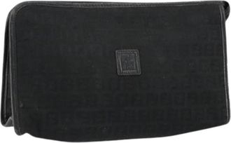 Fendi Pre-owned Canvas Clutch - Dames - Vintage Clutch - Zwart - ONE Size - Vintage
