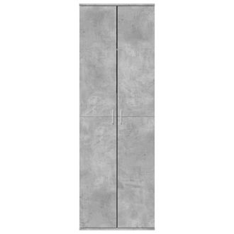 Berkfield Home Highboard Concrete Grey 60x35x180 cm Engineered Wood | Size: 60 x 35 x 180 cm