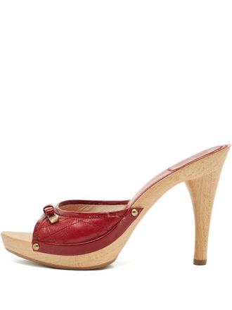 Dior Sandalen met strikdetail - Rood