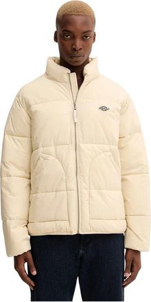 Dickies Gewatteerde Isolatiejas - Heren - Winterjassen - Beige - XL - Leer - Jassen
