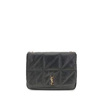 Saint Laurent Black Lamb Ovis Aries Aries Shoulder Womens Bag