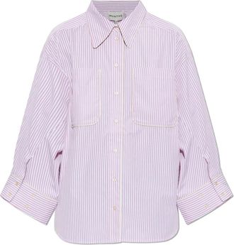 Munthe Voyage Shirt - Dames - Overhemden - Roze - S - Katoen - Overhemden