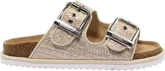 Colors Of California Silver - Dames - Sandalen - Grijs - 40 EU - Schoenen