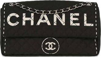Chanel Borsa a spalla Flap 2008 - Nero