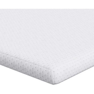 vidaXL Mattress Pads White 80 x 200 cm 100% polyester jacquard fabric Vidaxl