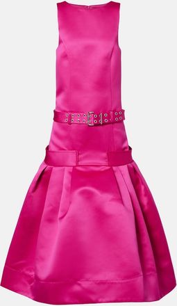 Ganni Abito midi in raso