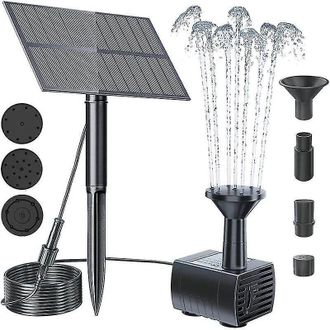 OEM Fuente Solar Para Piscina, Estanque, Jard&iacute;n, Bebedero Para P&aacute;jaros Y Decoraci&oacute;n