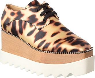 Stella McCartney Elyse Satin Platform Sneaker