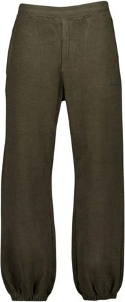 Alexander McQueen Heren, Broeken, Groen, Maat: M Katoen
